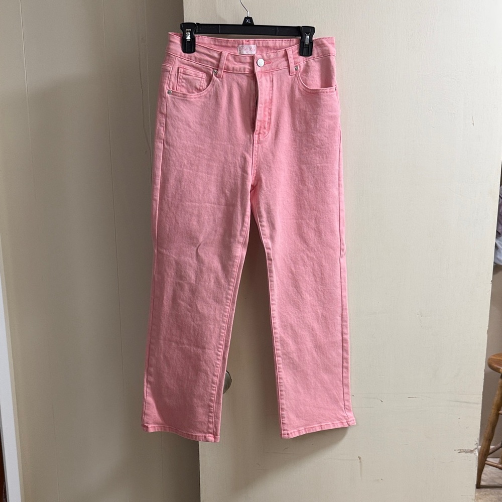 Pink Lily Pink Women's Straight Leg Jeans